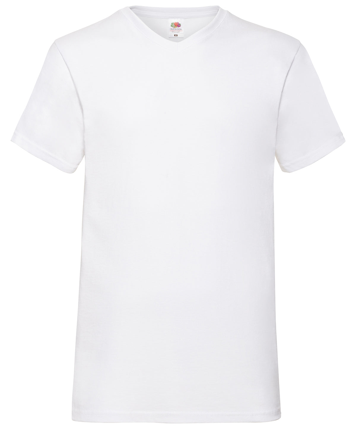 T-Shirts - Klassisk V-ringad T-shirt för Herrar White