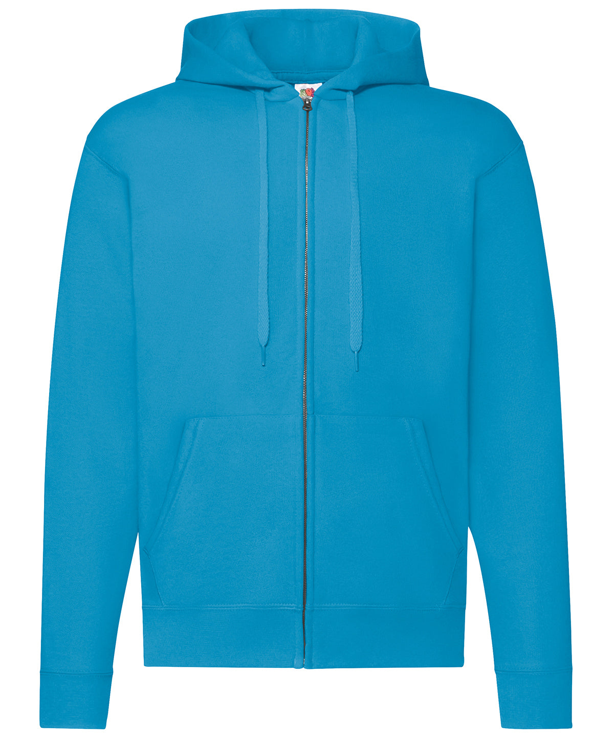 Hoodies - Klassisk Huvjacka Azure Blue