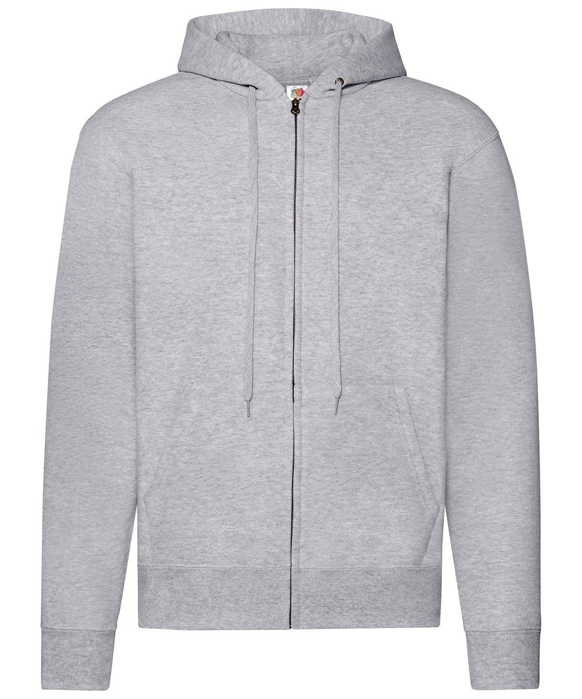 Hoodies - Klassisk Huvjacka Heather Grey