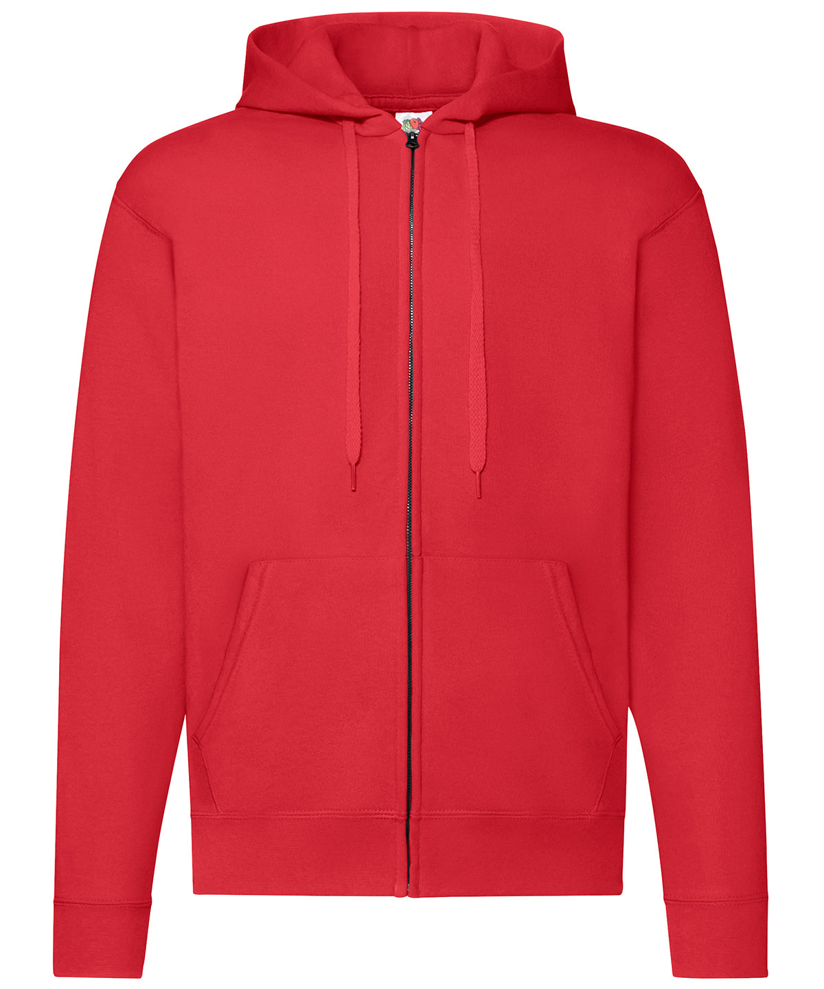 Hoodies - Klassisk Huvjacka Red