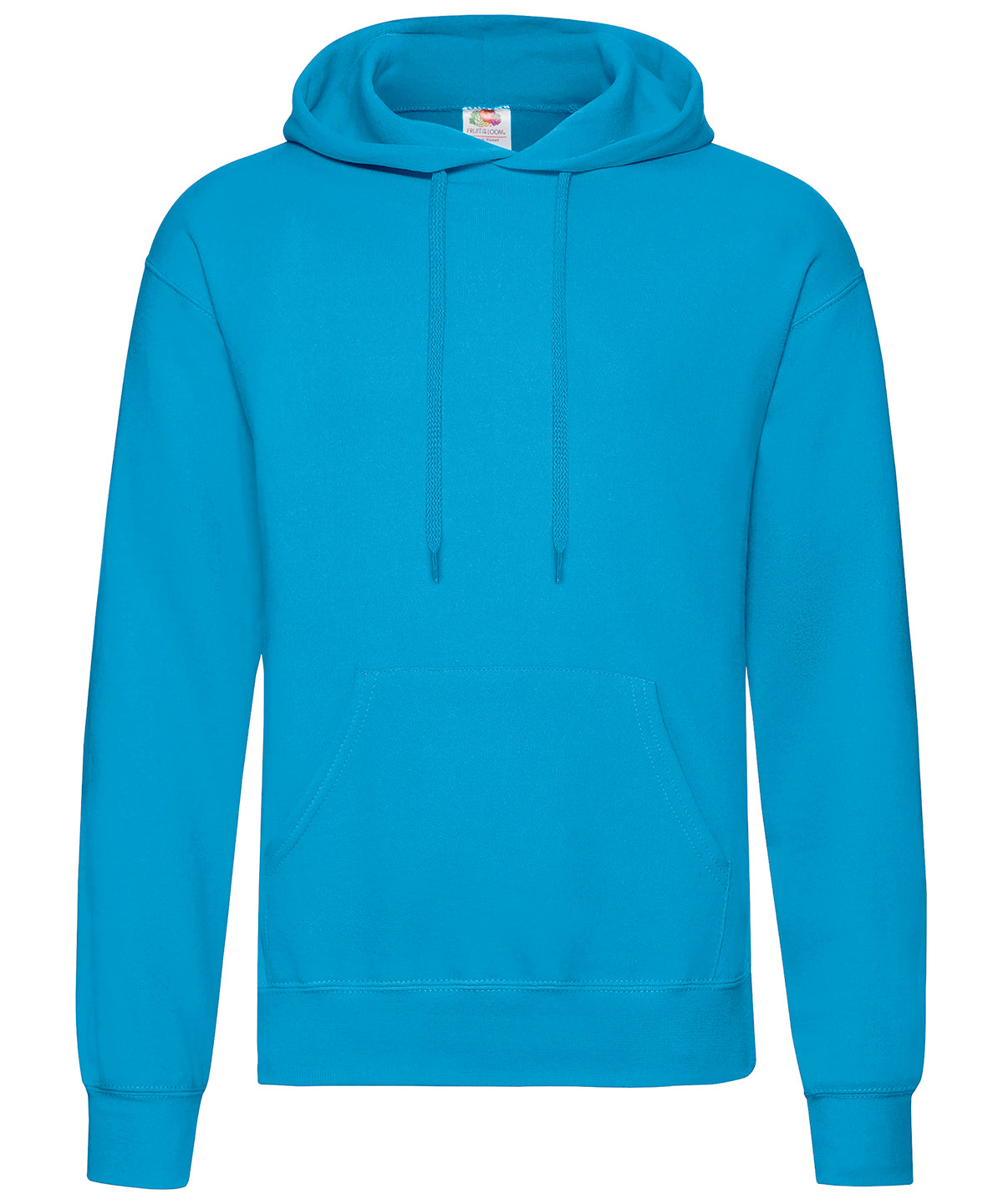 Hoodies - Klassisk 80/20 Huvtröja Azure Blue