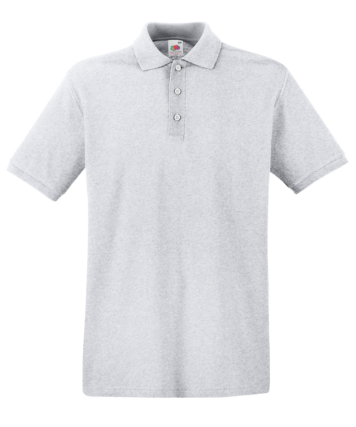 Polos - Premium Pikétröja Heather Grey