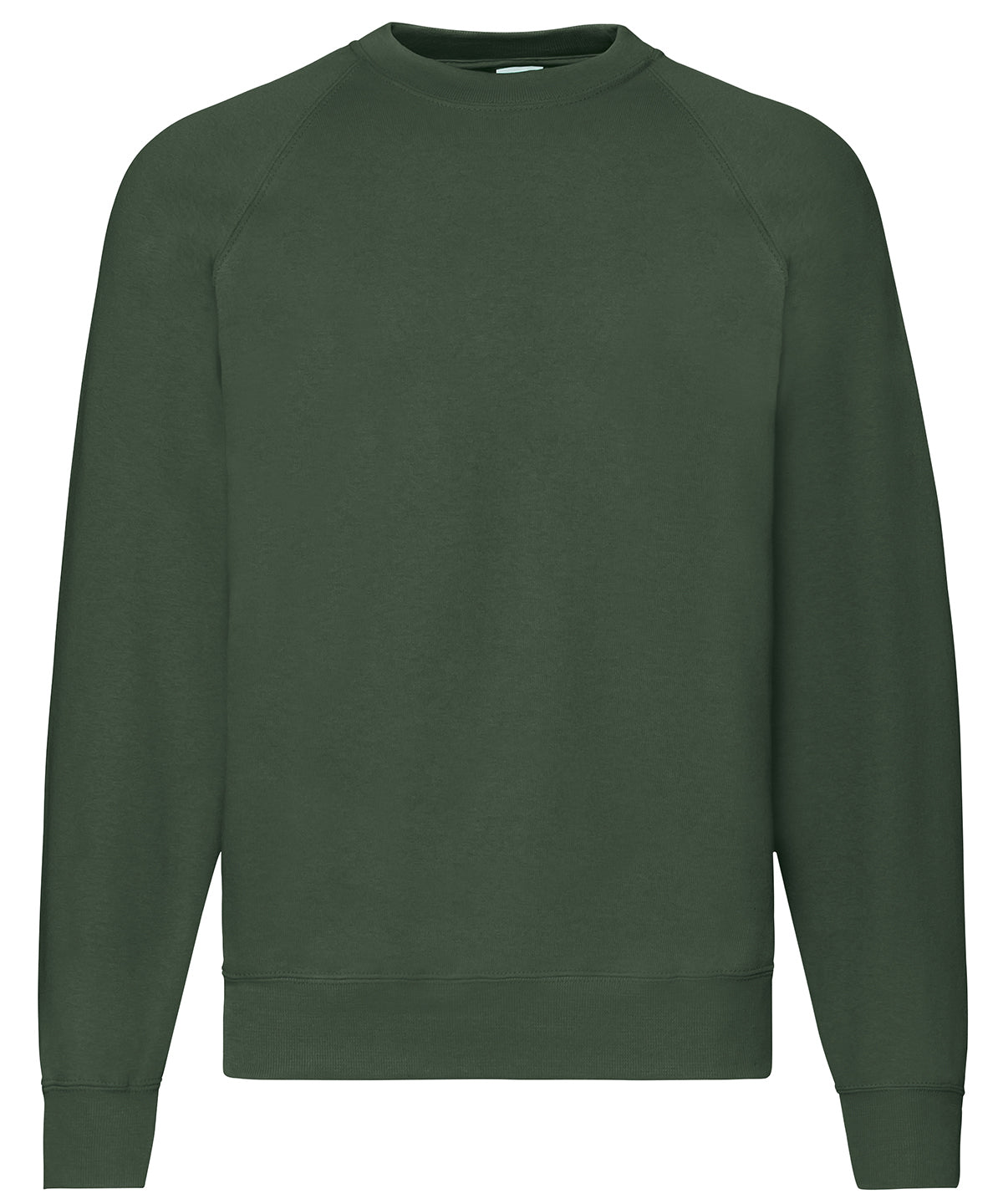 Sweatshirts - Klassisk Raglan Sweatshirt Bottle Green