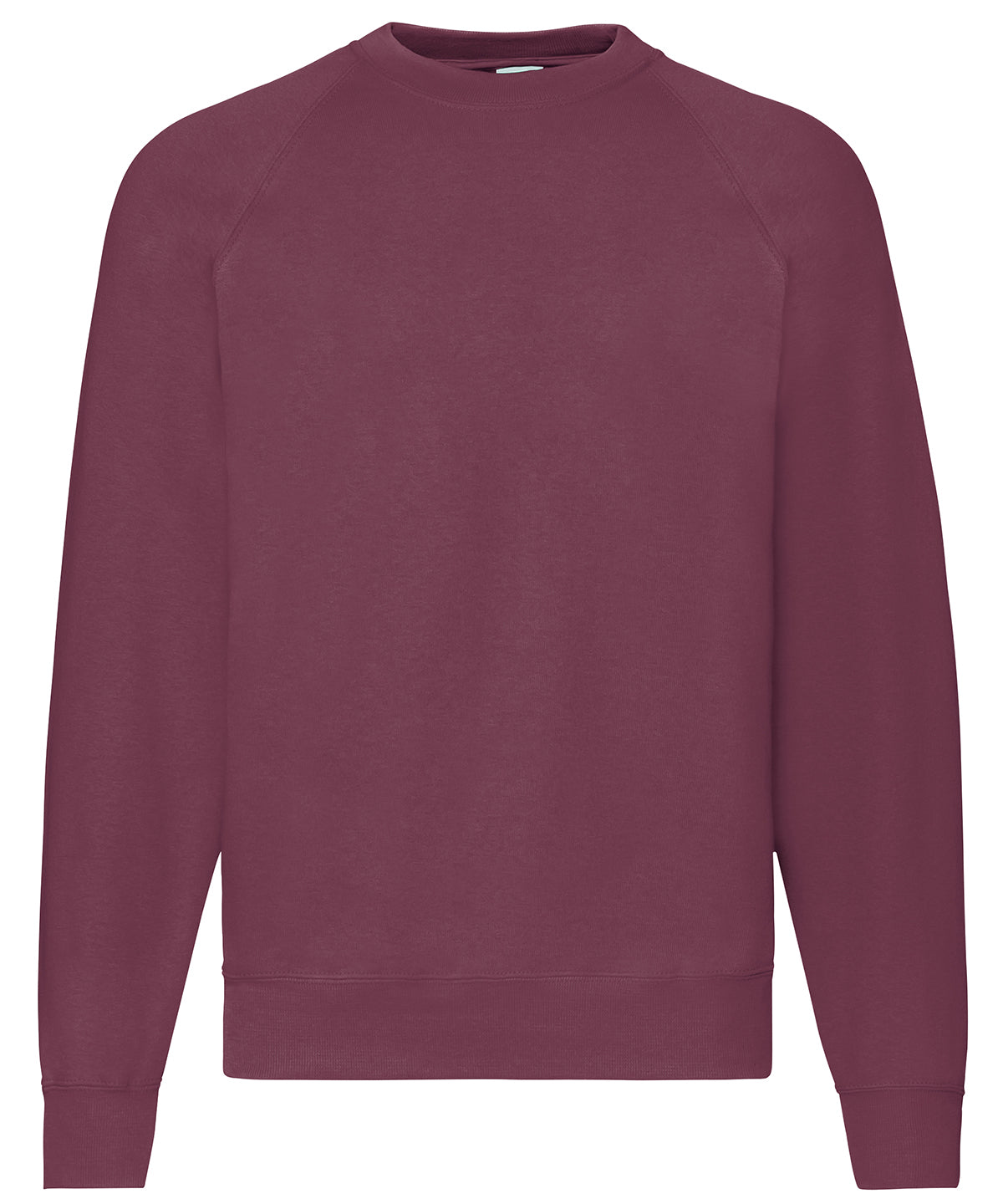 Sweatshirts - Klassisk Raglan Sweatshirt Burgundy