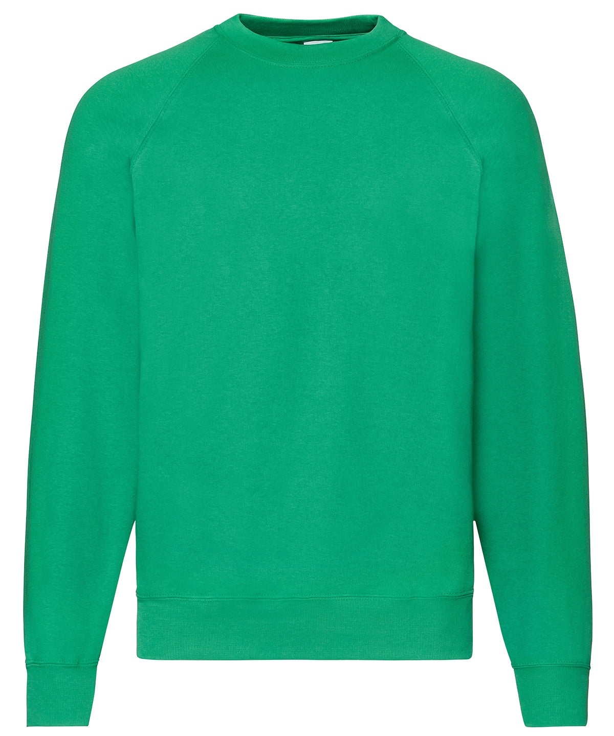 Sweatshirts - Klassisk Raglan Sweatshirt Kelly Green