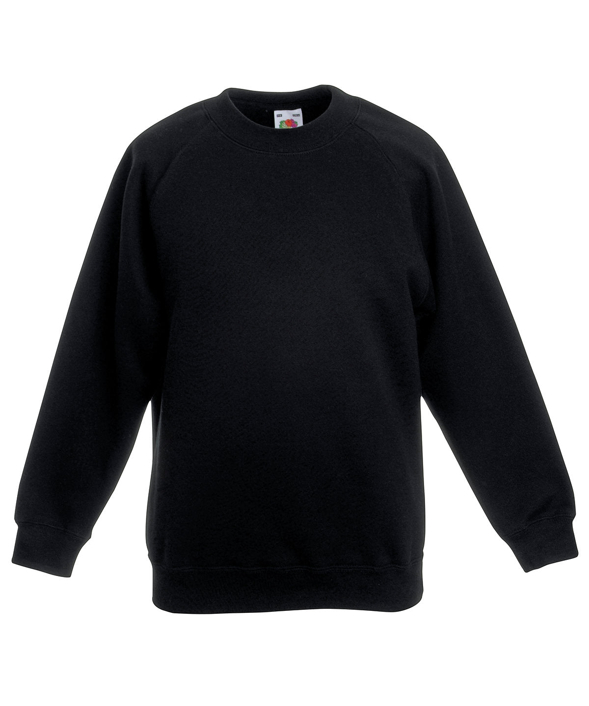 Sweatshirts - Klassisk Raglan Sweatshirt för Barn Black