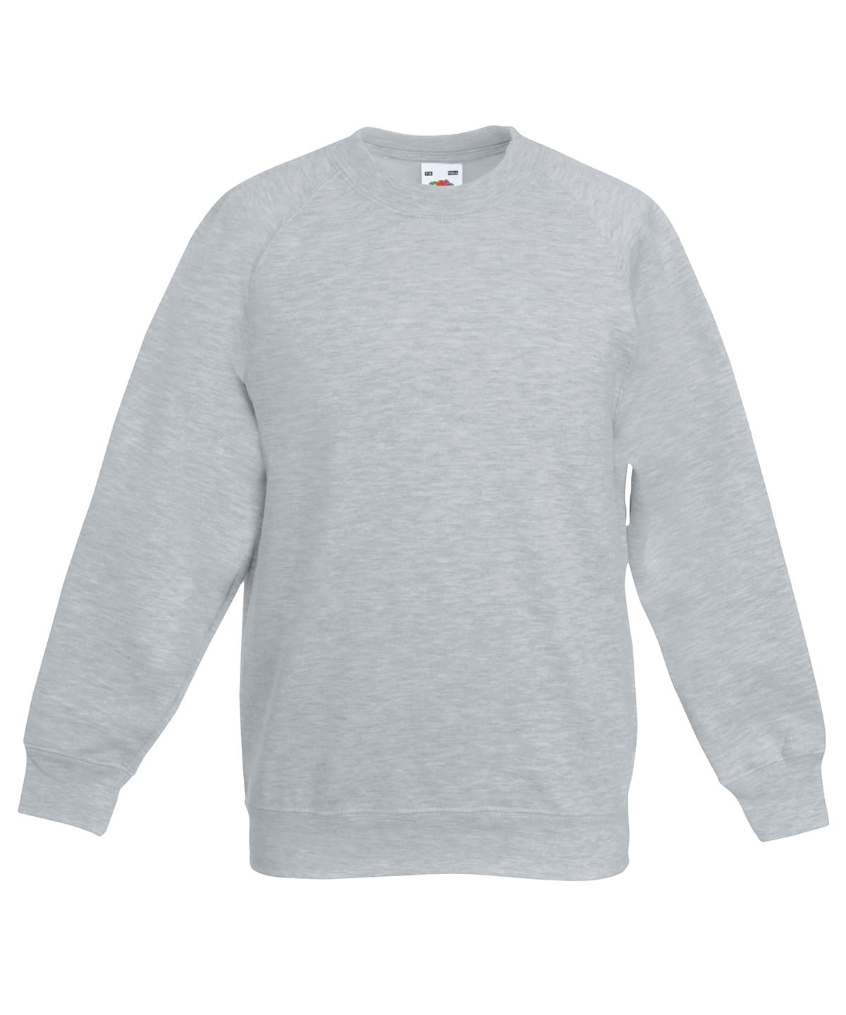 Sweatshirts - Klassisk Raglan Sweatshirt för Barn Heather Grey