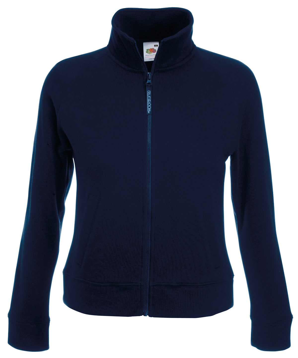 Sweatshirts - Dam Premium Sweatshirtjacka Deep Navy