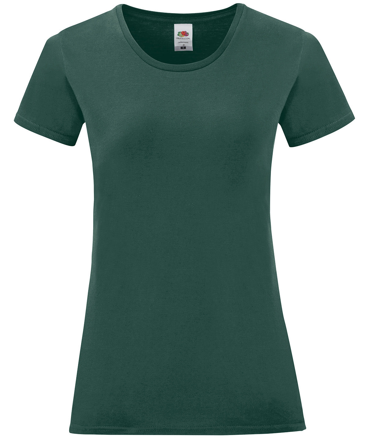 T-Shirts - Dam ikonisk t-shirt - mjuk och formande Forest Green 2XL