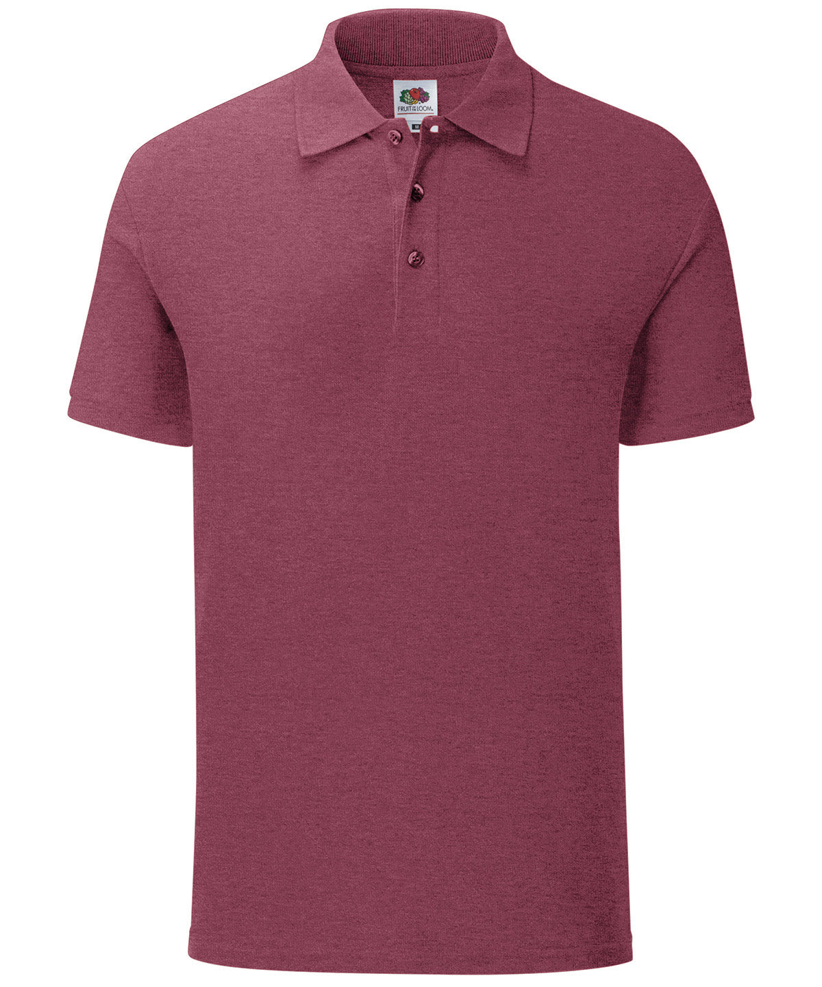 Polos - Ikonisk Polo Heather Burgundy