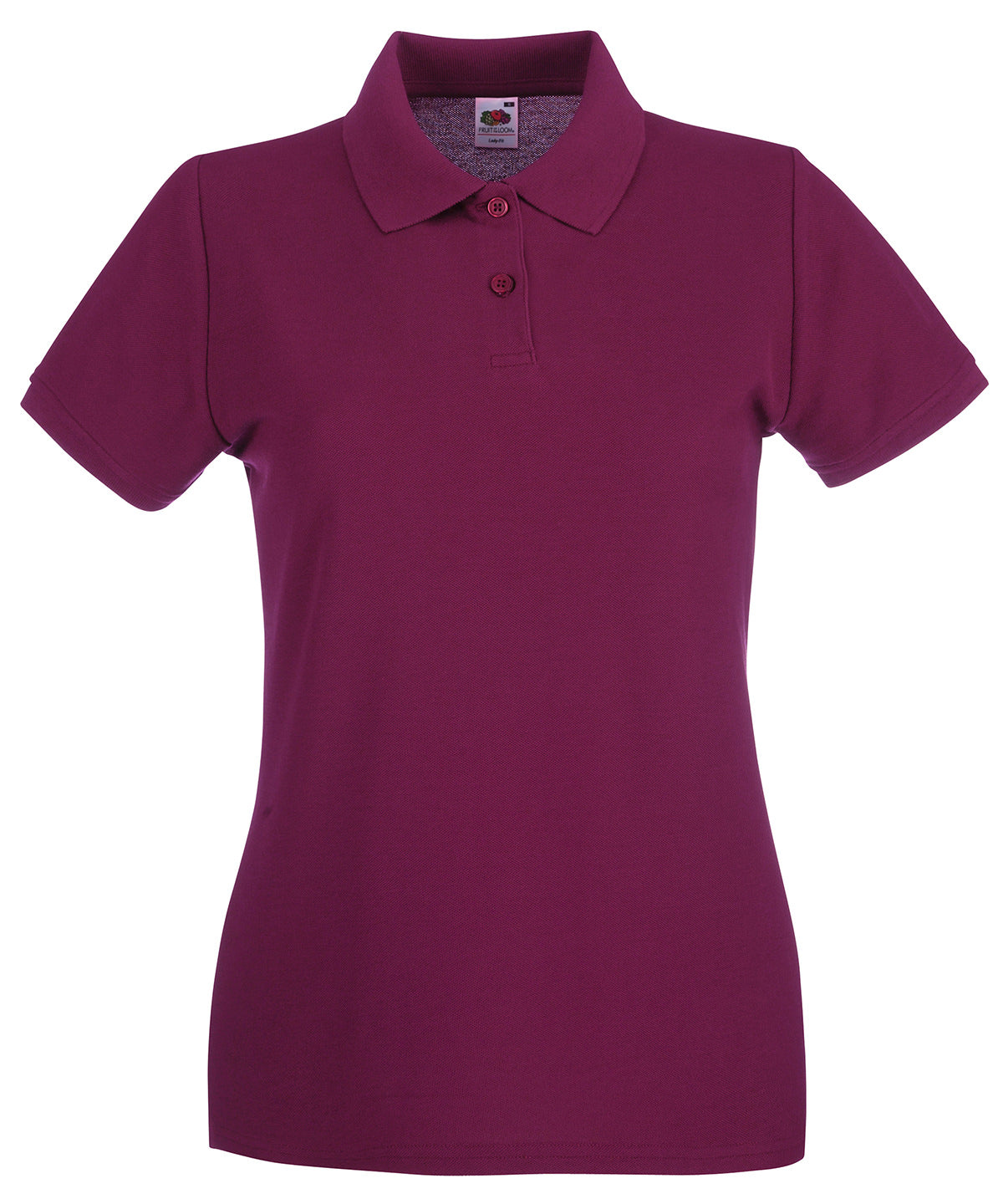 Polos - Dam Premium Pikétröja Burgundy XS