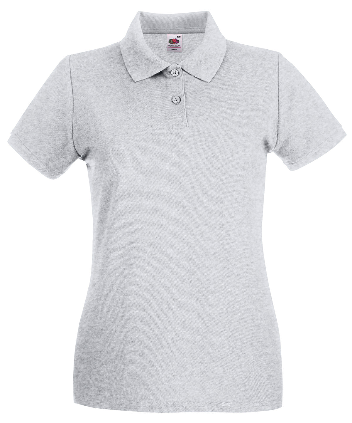 Polos - Dam Premium Pikétröja Heather Grey