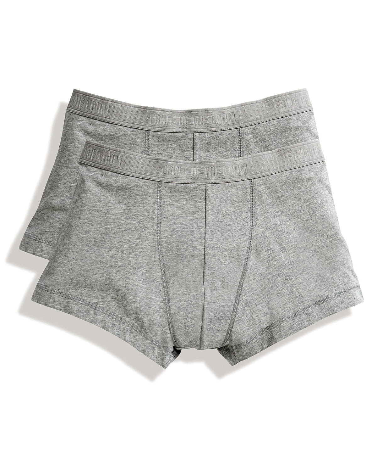 Boxers - Classic shorty 2-pack LightGreyMarl