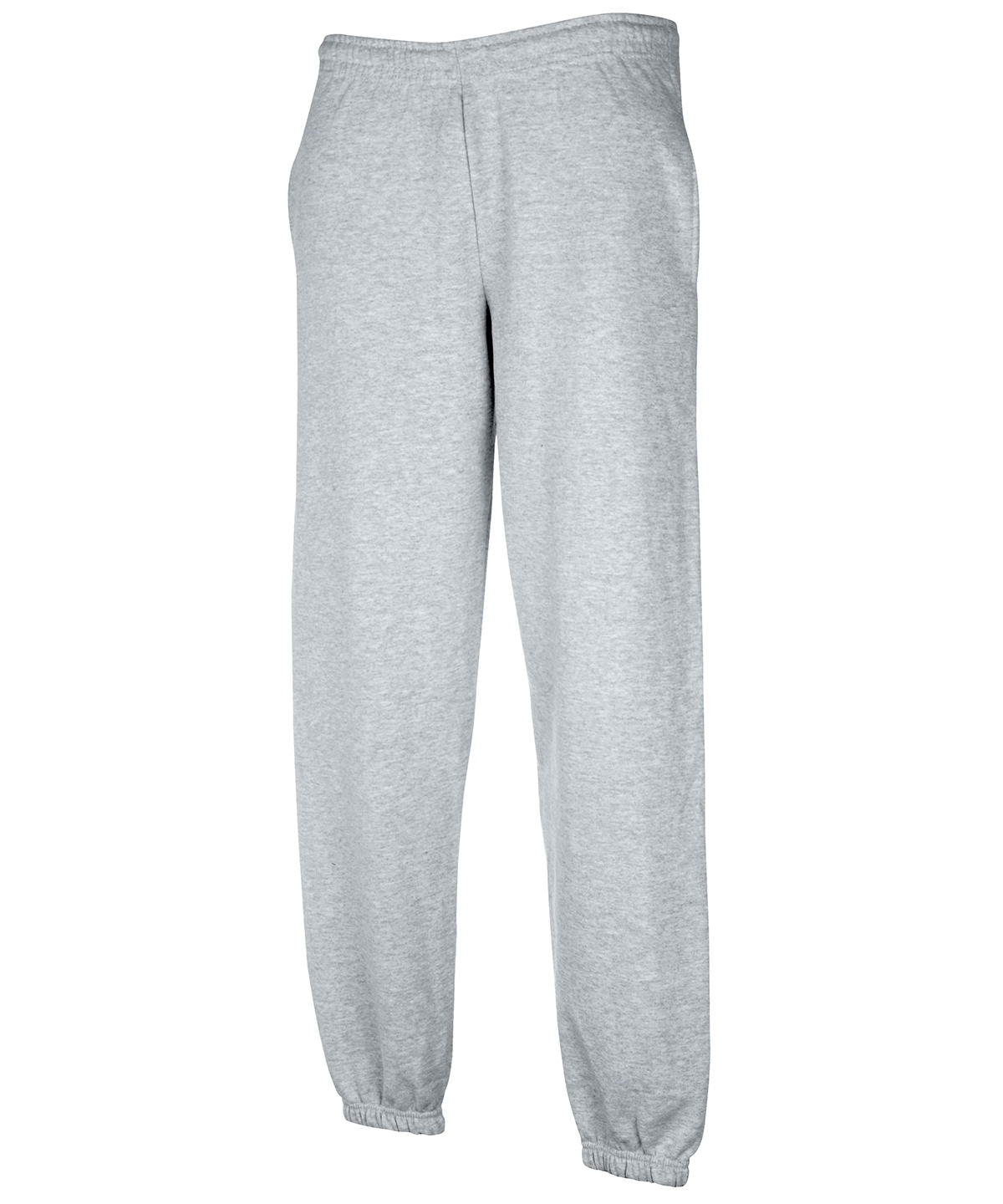 Sweatpants - Premium Elastiska Mjukisbyxor för Herrar Heather Grey