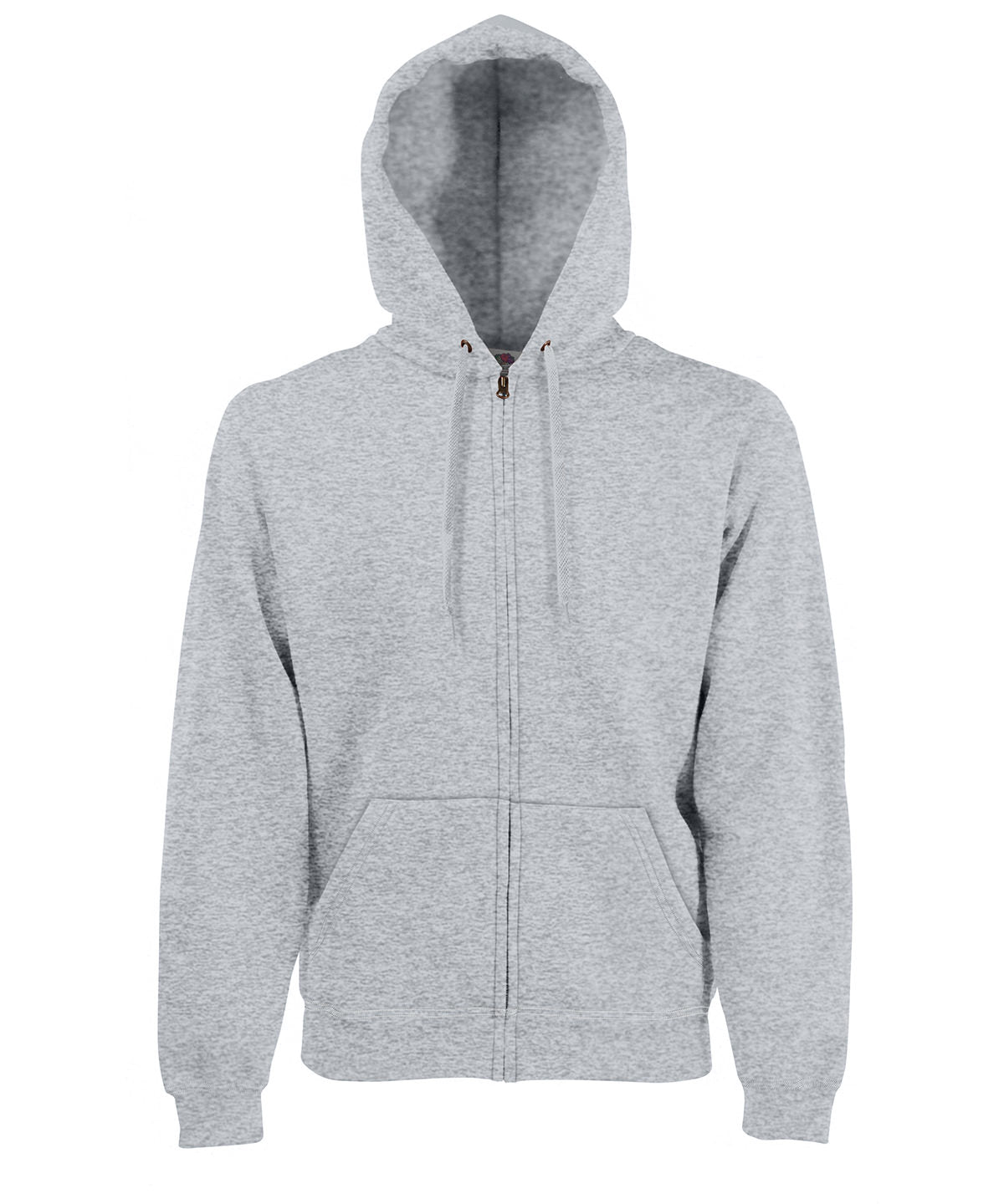 Hoodies - Premium 70/30 Huvjacka Heather Grey