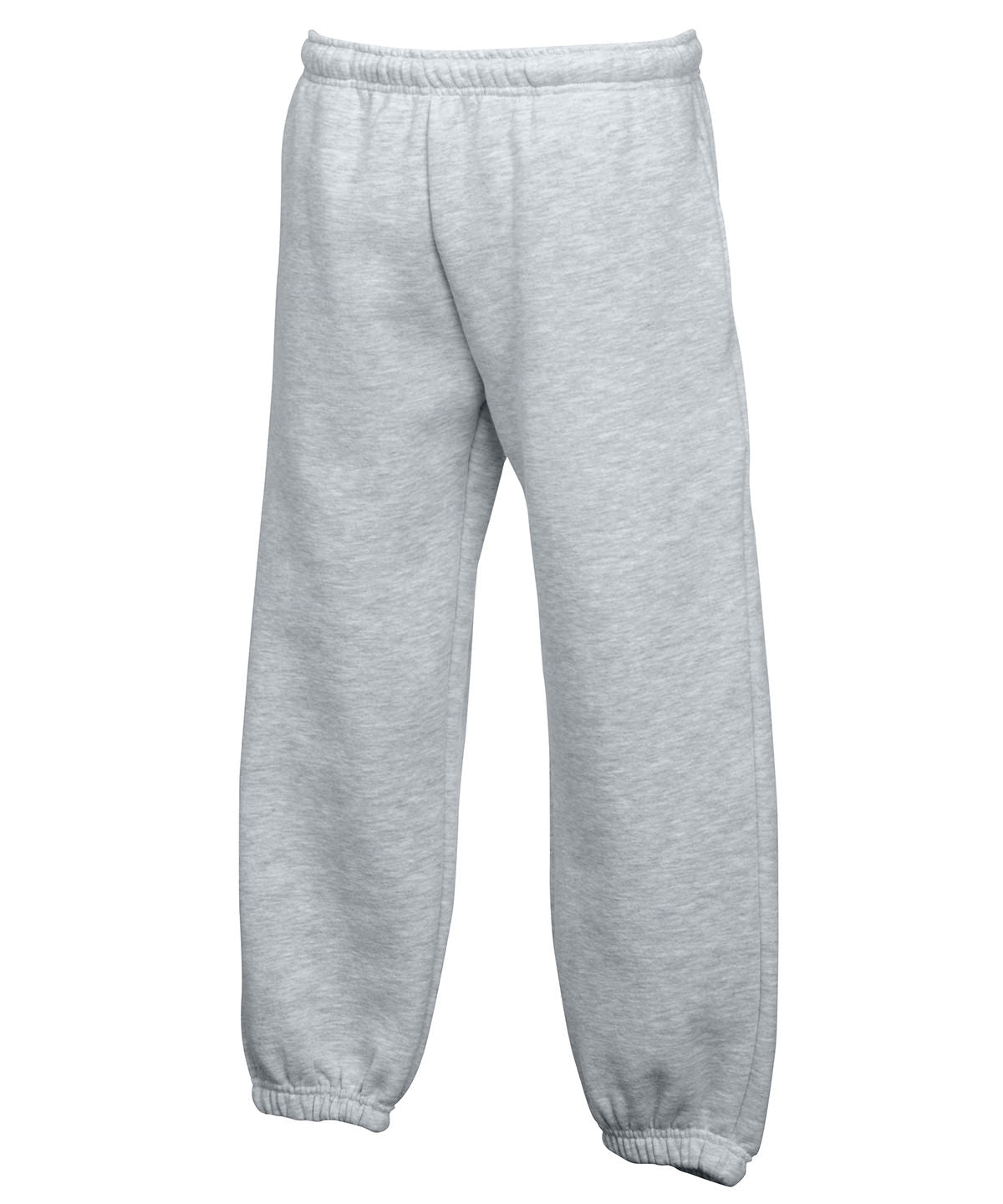 Sweatpants - Barnens Premium Joggingbyxor med Elastiska Muddar Heather Grey