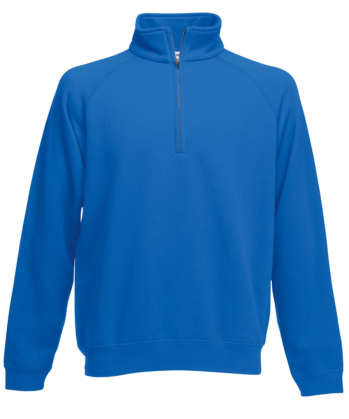 Sweatshirts - Premium Zip-Neck Sweatshirt Royal Blue