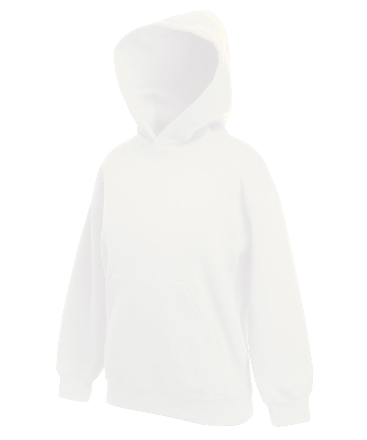 Hoodies - Premium Huvtröja för Barn White