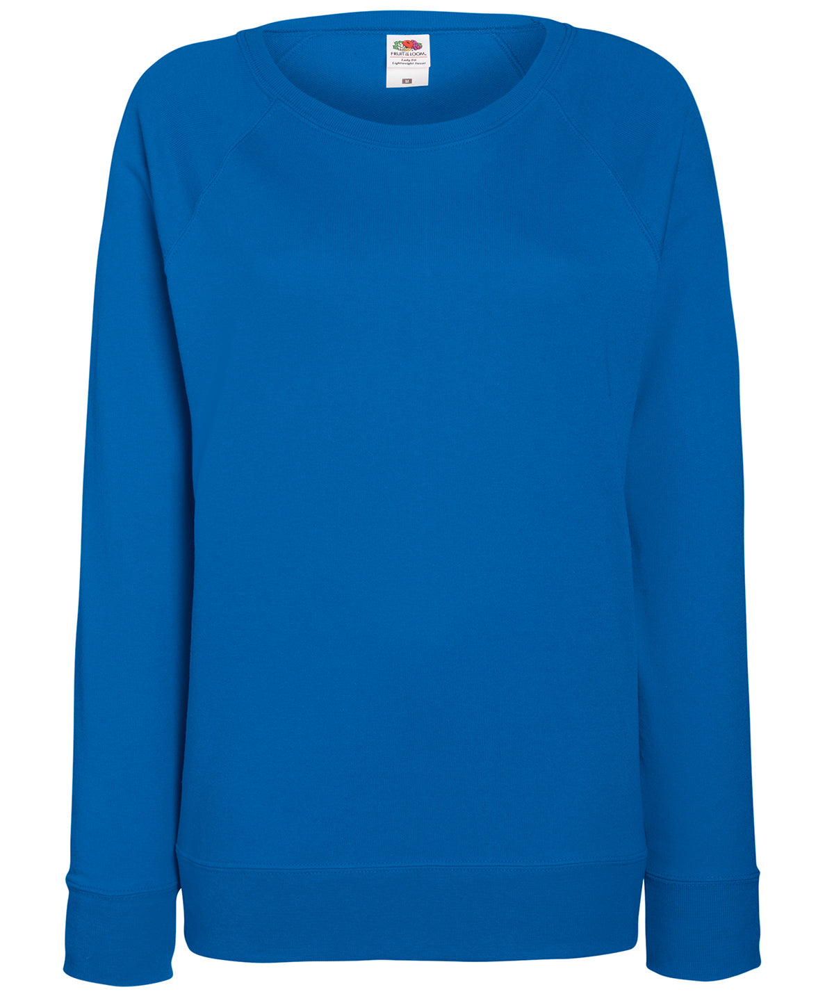 Sweatshirts - Dam lättvikts raglan sweatshirt Royal Blue