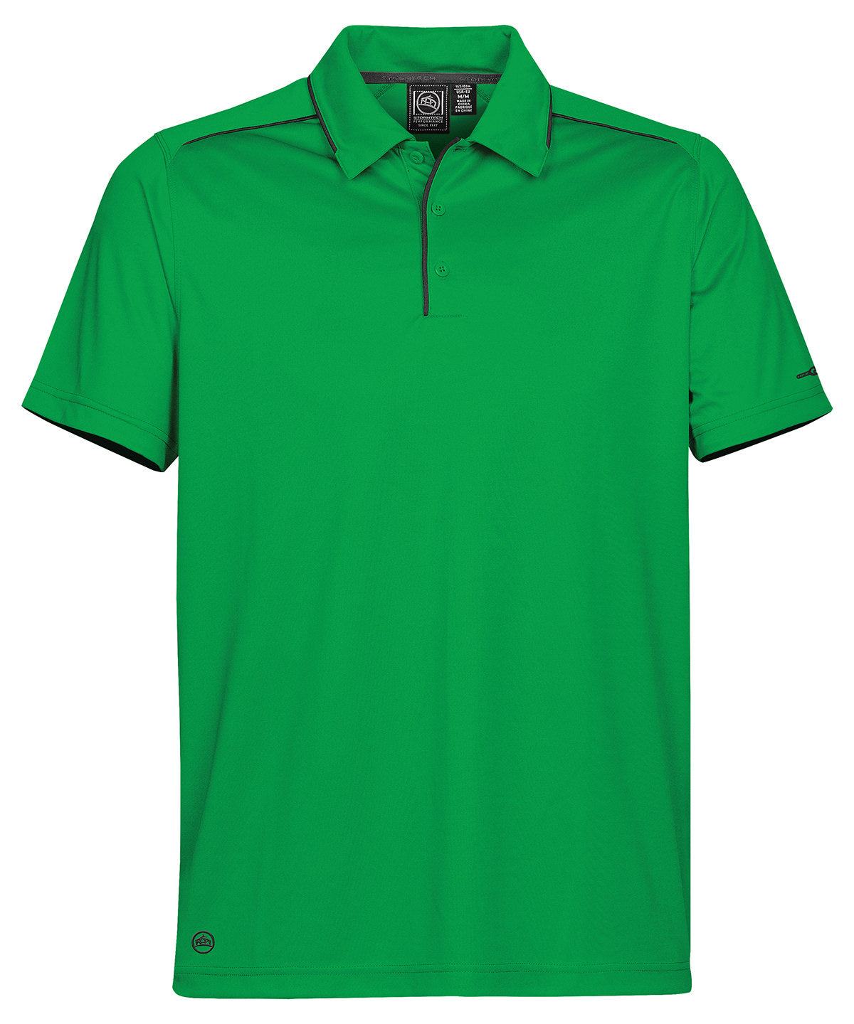 Polos - H2X Inertia Funktionspolo för Herrar Kelly Green Black