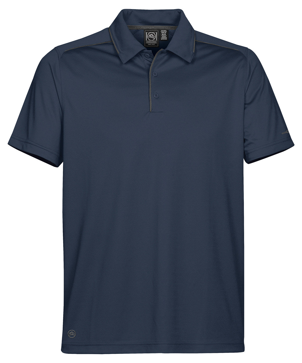 Polos - H2X Inertia Funktionspolo för Herrar Navy Graphite