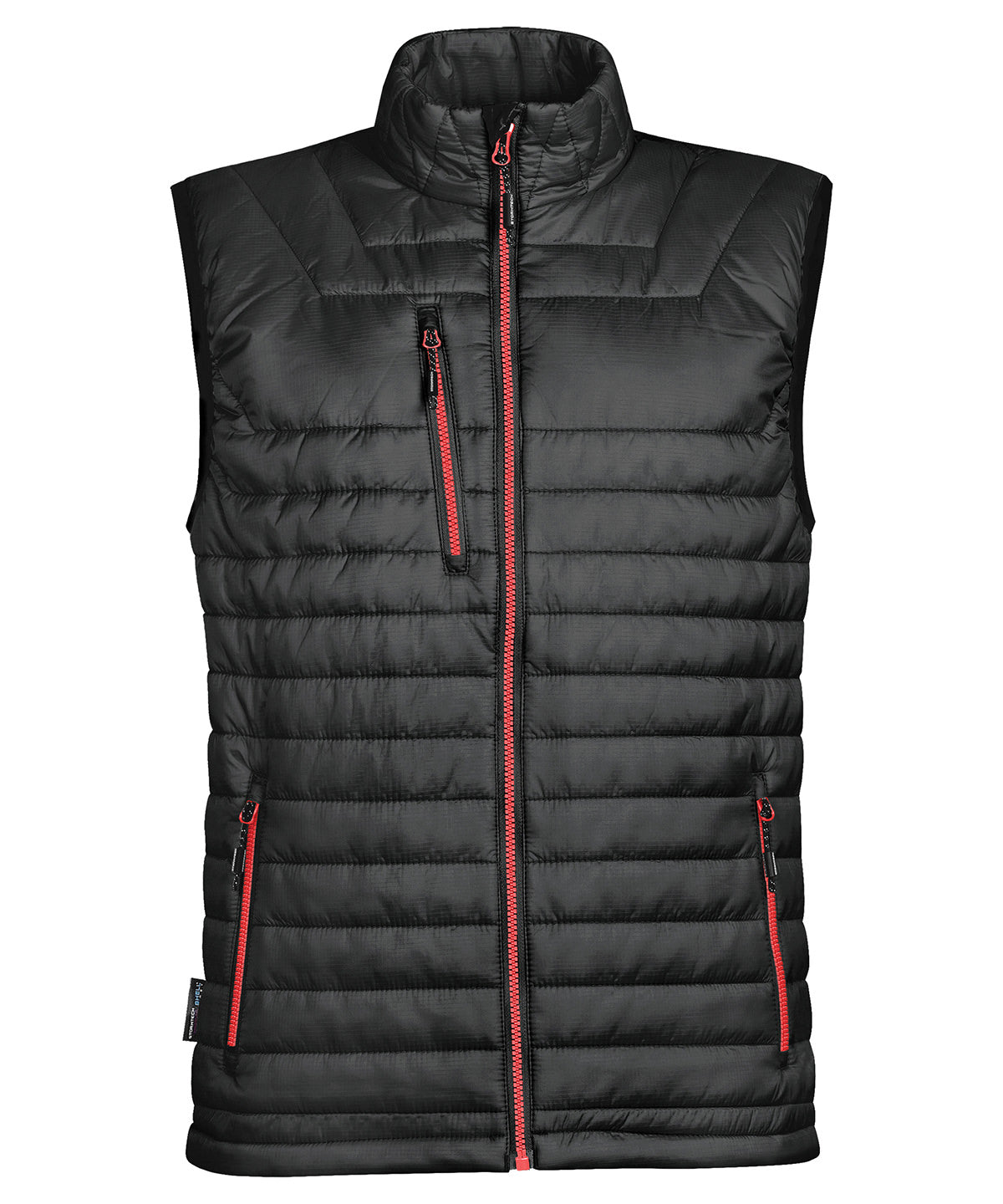 Gilets & Body Warmers - Lätt och Stilrent Linne för Alla Väder Black True Red