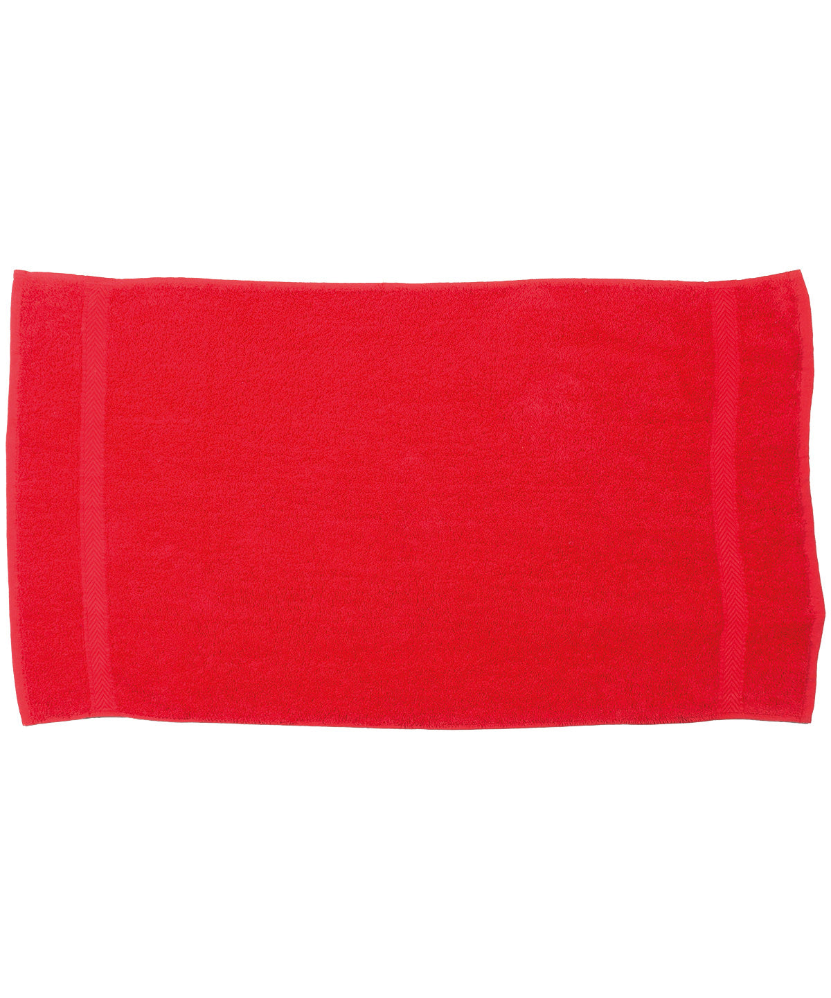 Towels - Lyxig Badhandduk Red One size