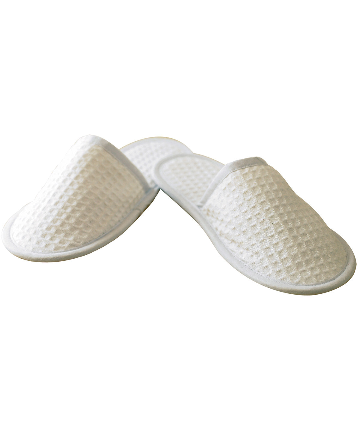 Slippers - Bekväma Våfflade Tofflor för Vuxna White