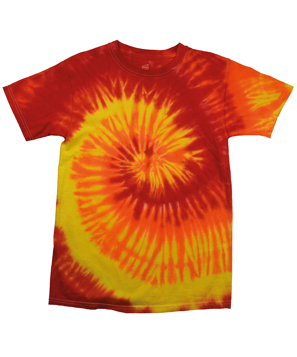 T-Shirts - Unik Tie-Dye T-shirt för Stil och Komfort Blaze