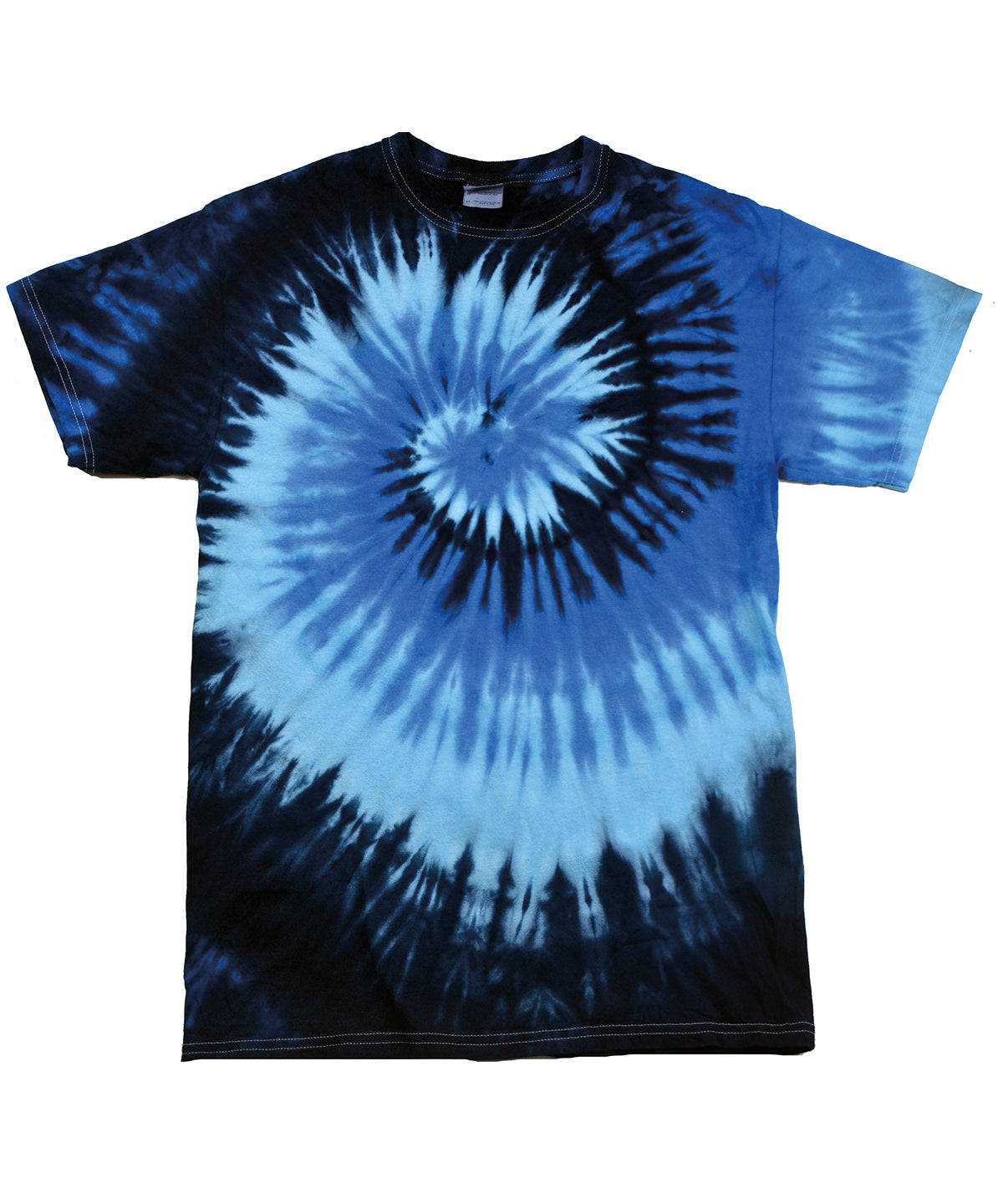 T-Shirts - Unik Tie-Dye T-shirt för Stil och Komfort Blue Ocean