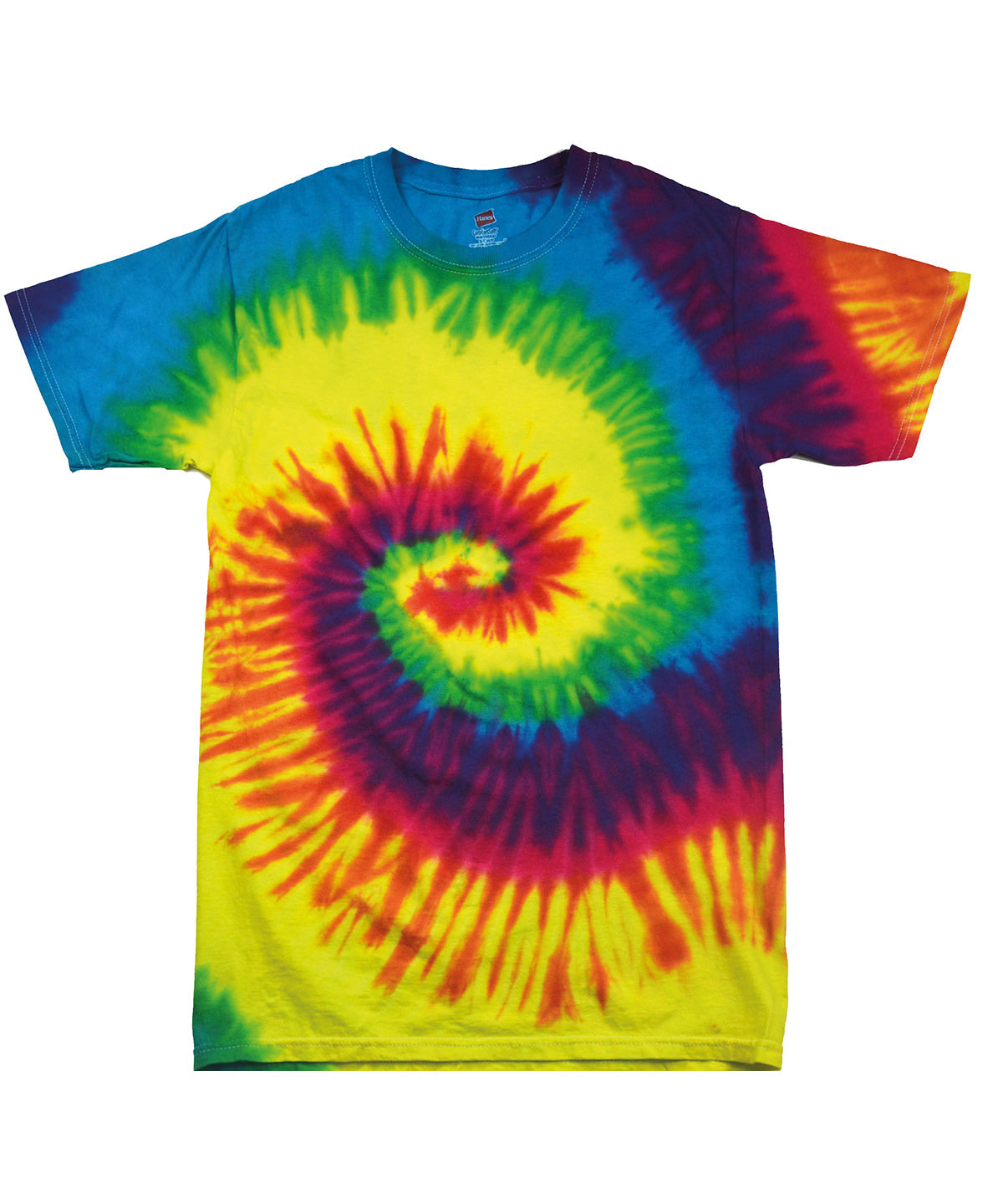 T-Shirts - Unik Tie-Dye T-shirt för Stil och Komfort Rainbow