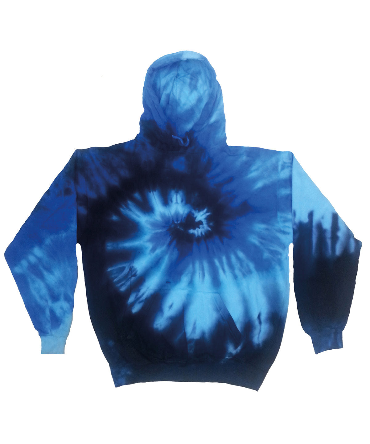 Hoodies - Regnbåge Tie-Dye Hoodie Blue Ocean