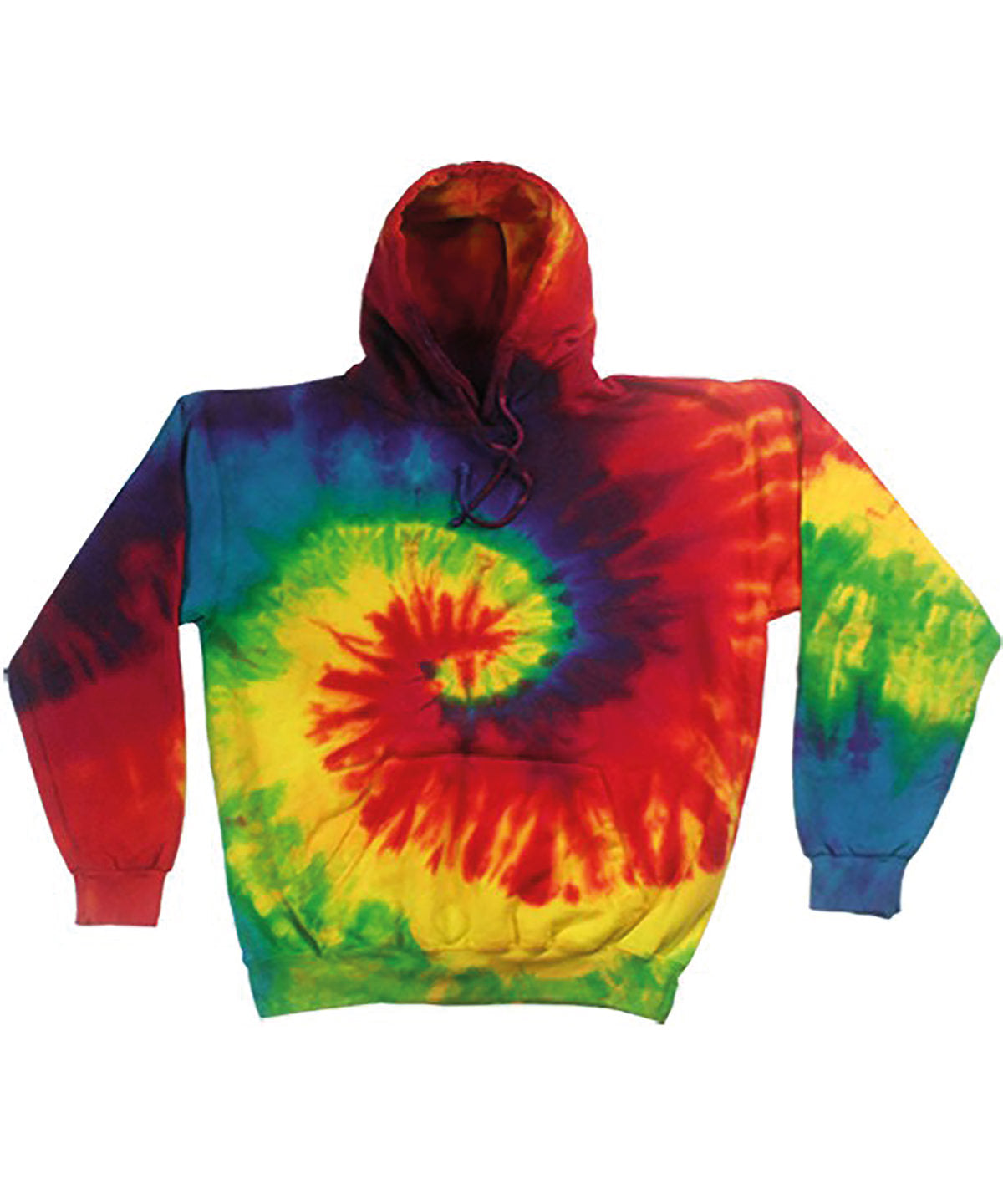 Hoodies - Regnbåge Tie-Dye Hoodie Rainbow