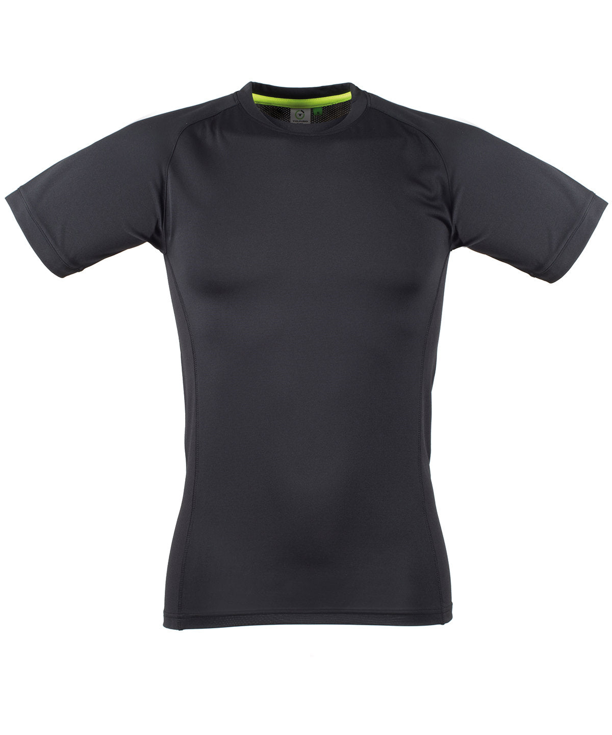 T-Shirts - Slim Fit T-shirt för Herrar Black Black