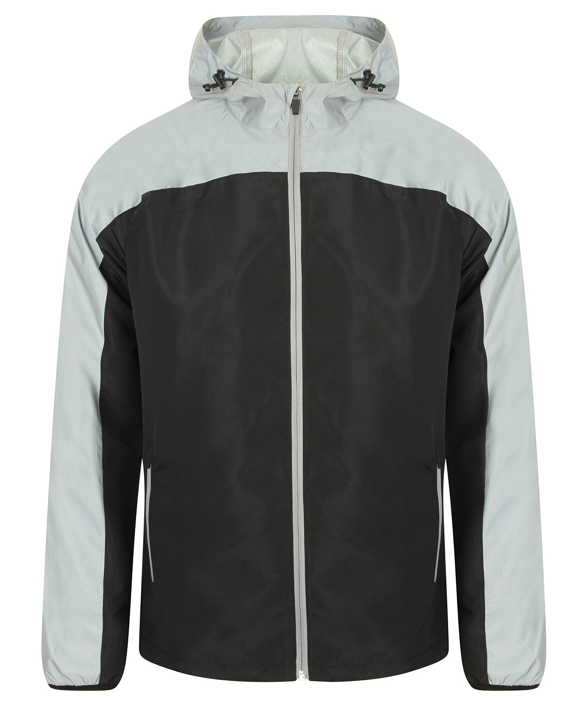 Jackets - Hi-viz Jacka med Reflekterande Paneler Black Reflective