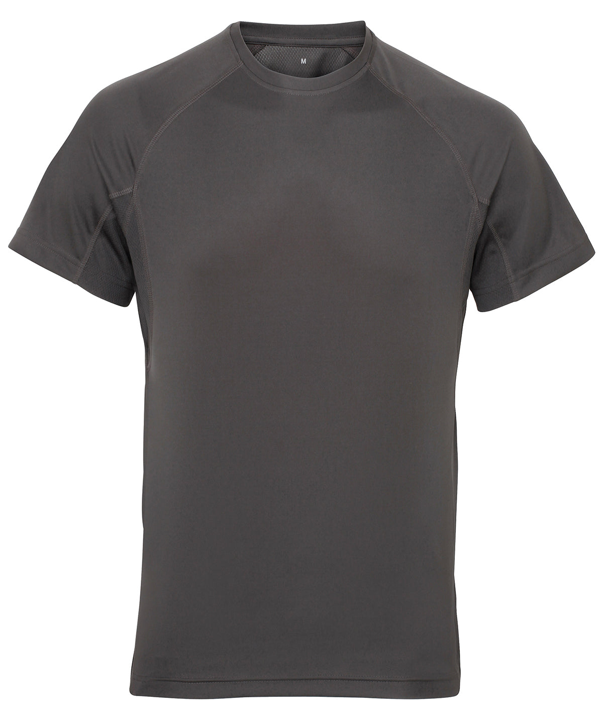 T-Shirts - TriDri Panelteknik T-shirt för Herrar Charcoal