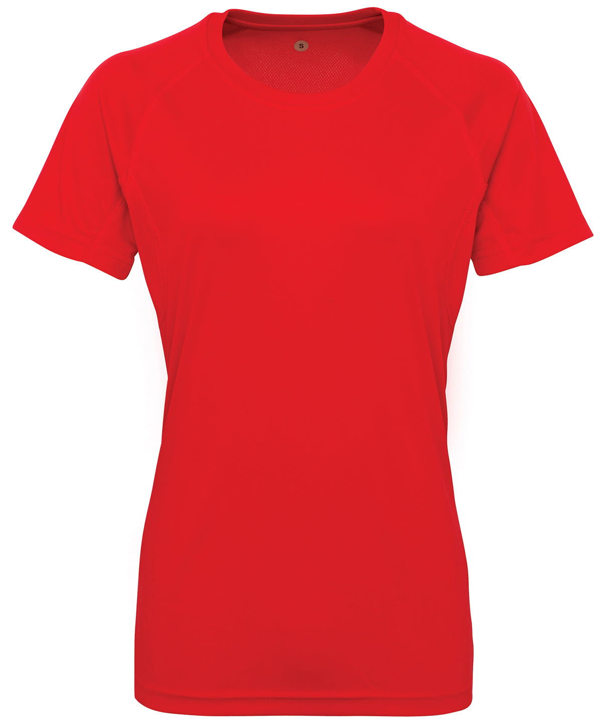 T-Shirts - Dam TriDri Panelteknik T-shirt Fire Red