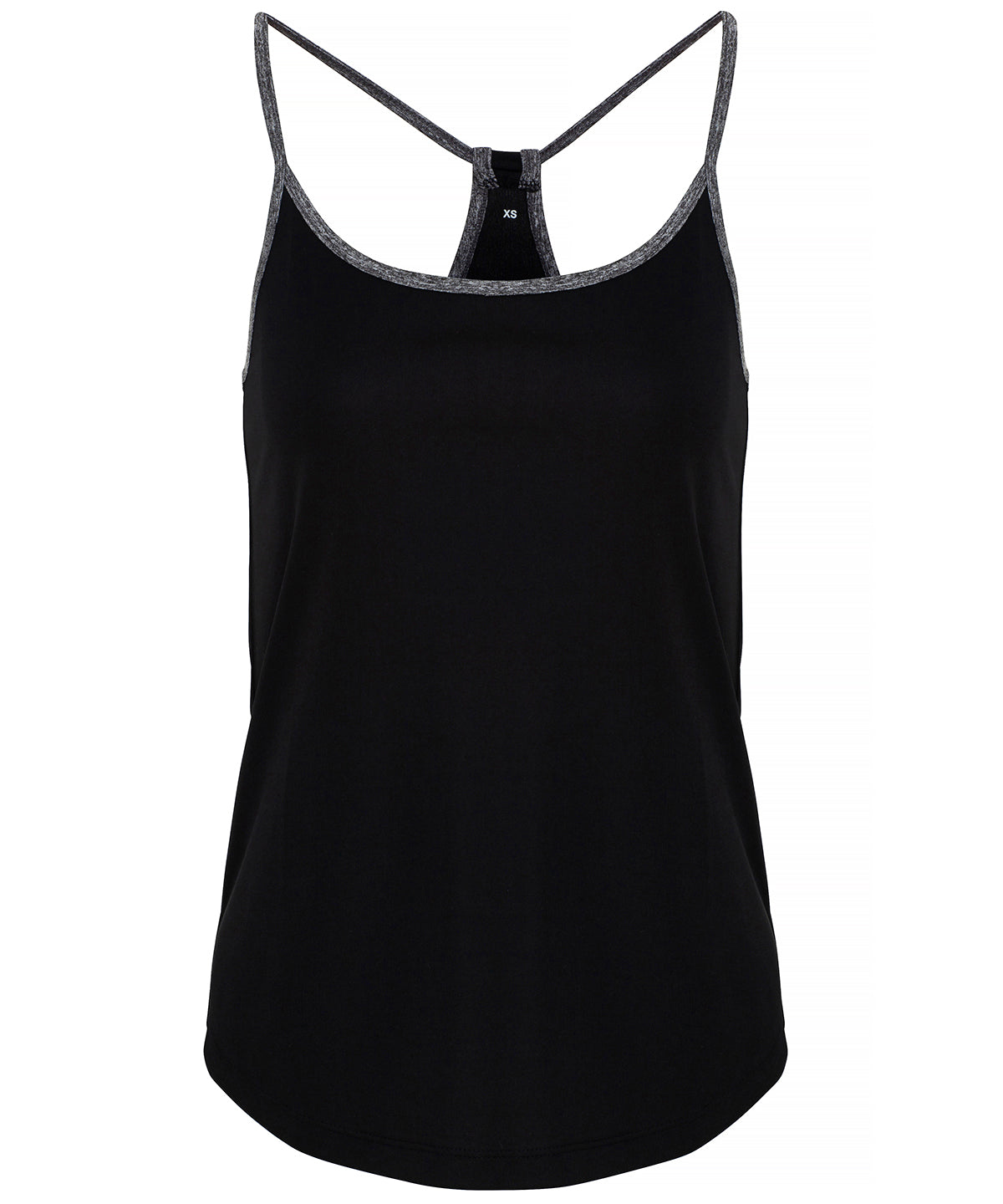 Vests - TriDri Yoga Linne för Damer Black Black Melange