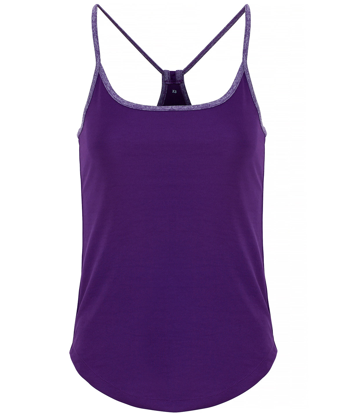 Vests - TriDri Yoga Linne för Damer Bright Purple Purple Melange