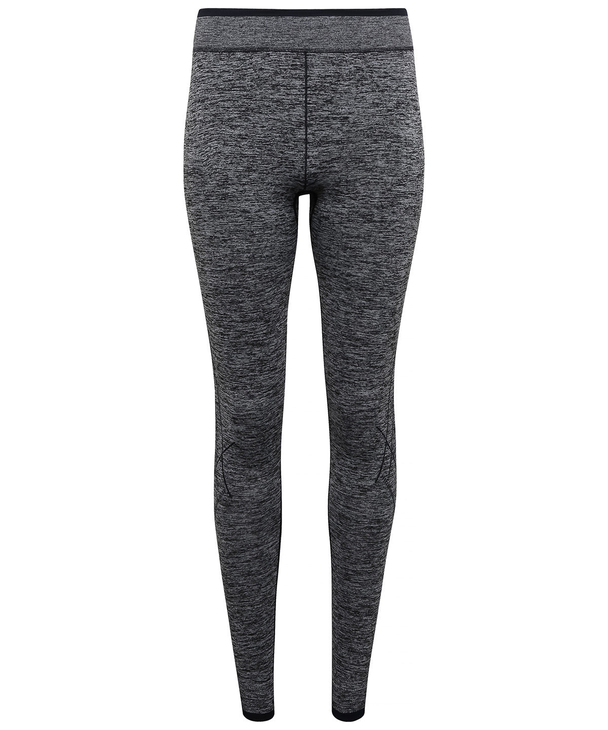 Leggings - Seamless '3d fit' multi-sport prestanda leggings för dam Charcoal