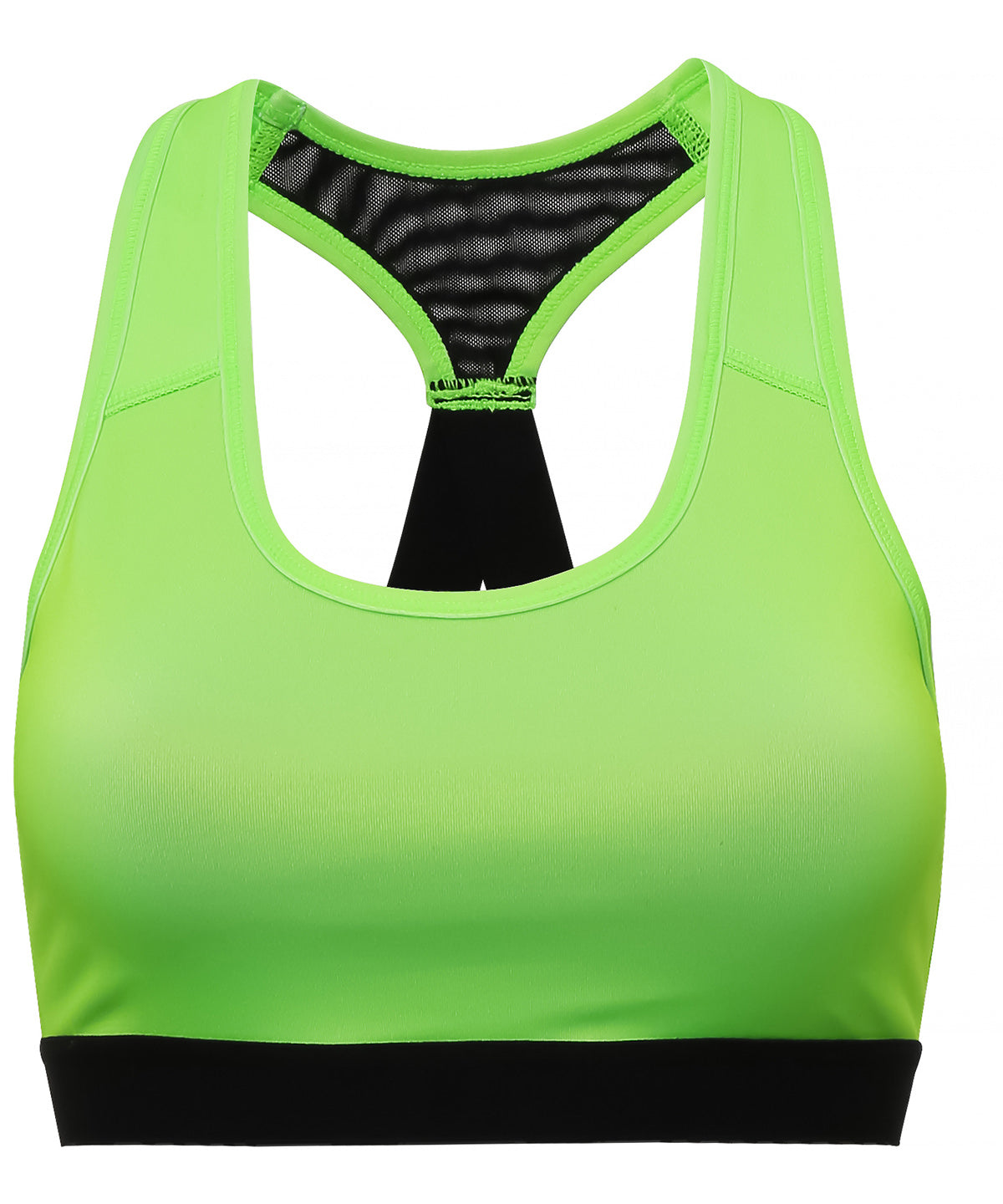 Bras - TriDri prestanda sport-bh för damer Lightning Green