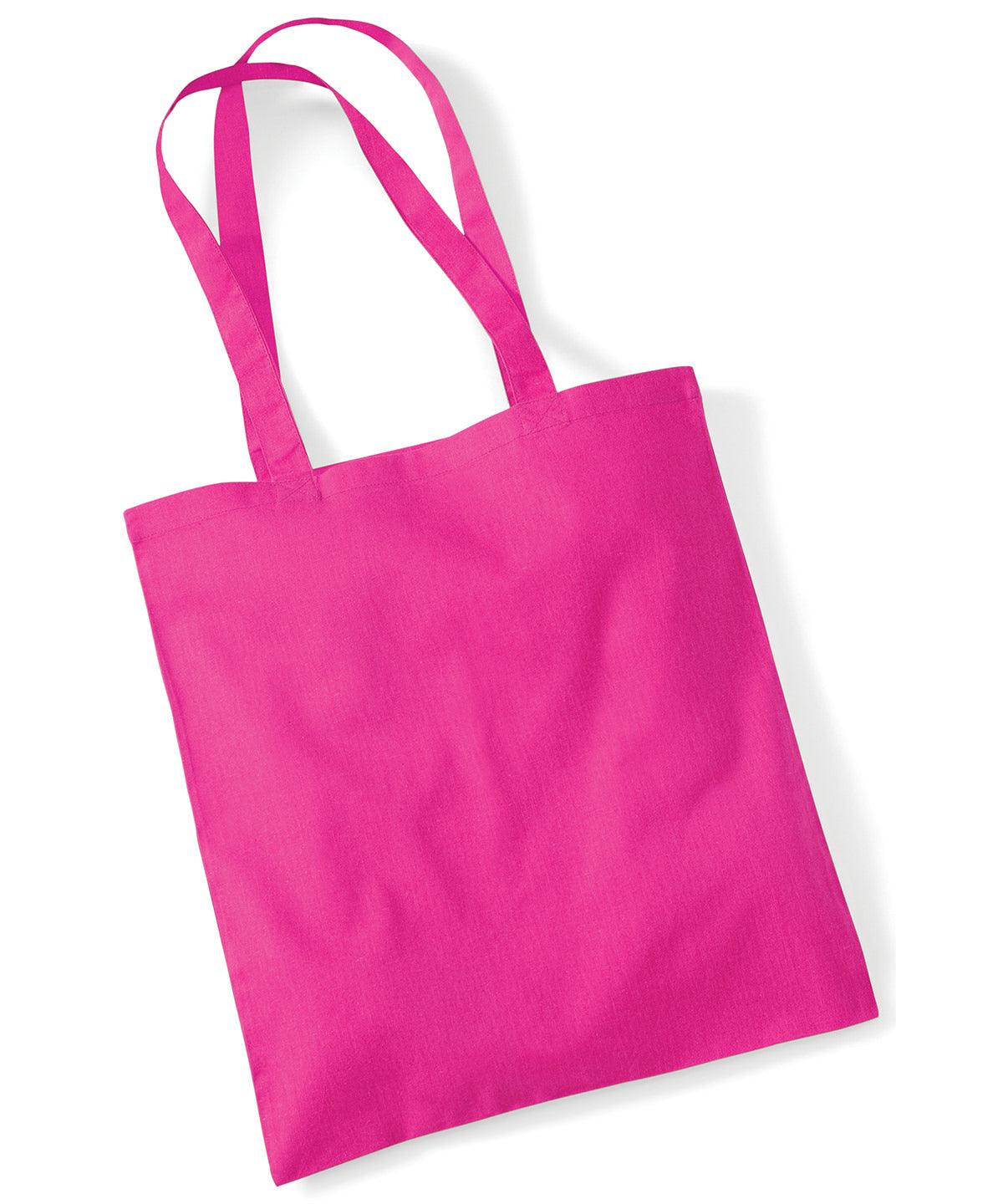 Bags - Praktisk och Stilren Väska i Bomull Fuchsia One size