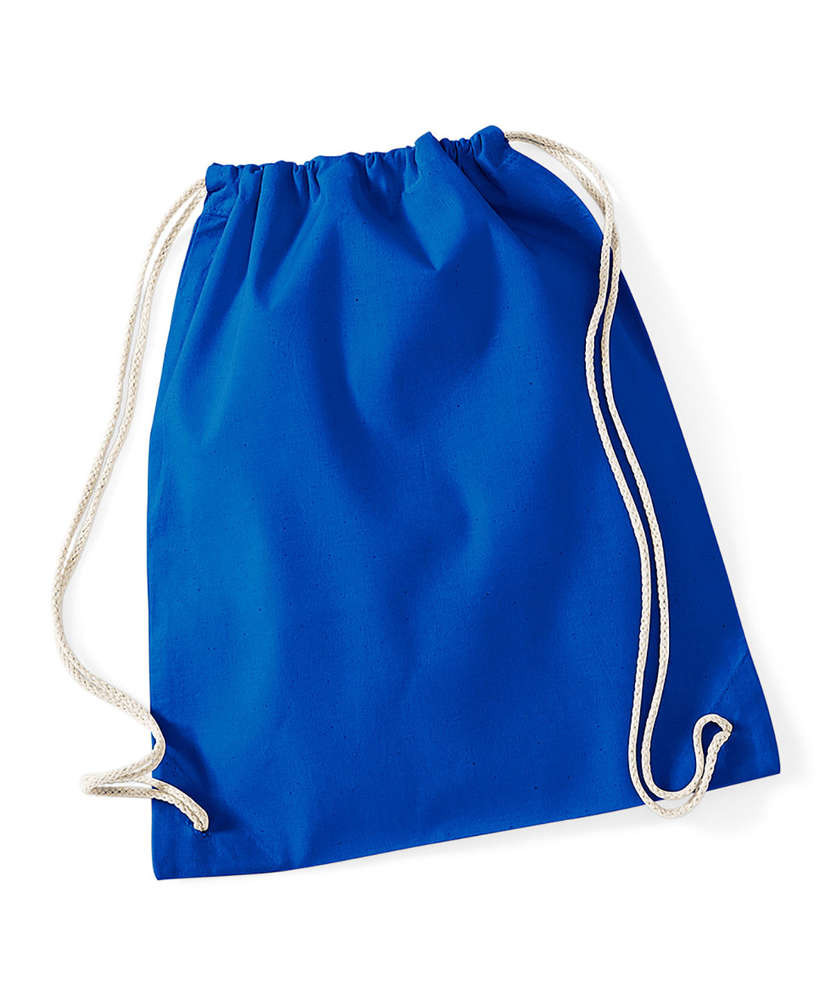 Bags - Naturlig gymsäck med dragsko Bright Royal One size