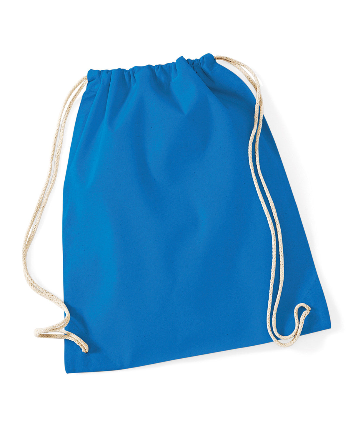 Bags - Naturlig gymsäck med dragsko Sapphire Blue One size