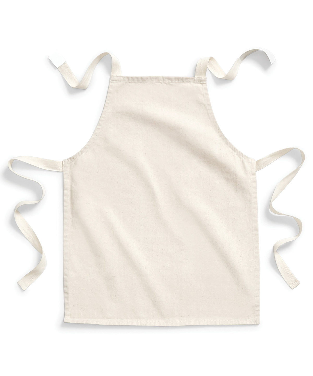 Aprons - Fairtrade-certifierat Förkläde med Säkerhetsstängning Natural One size