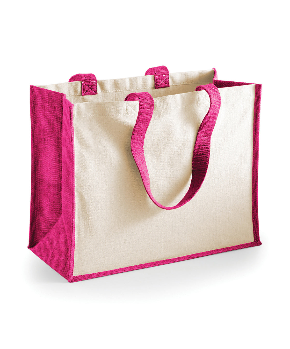 Bags - Hållbar och Praktisk Väska med Canvas Sidopaneler Fuchsia One size