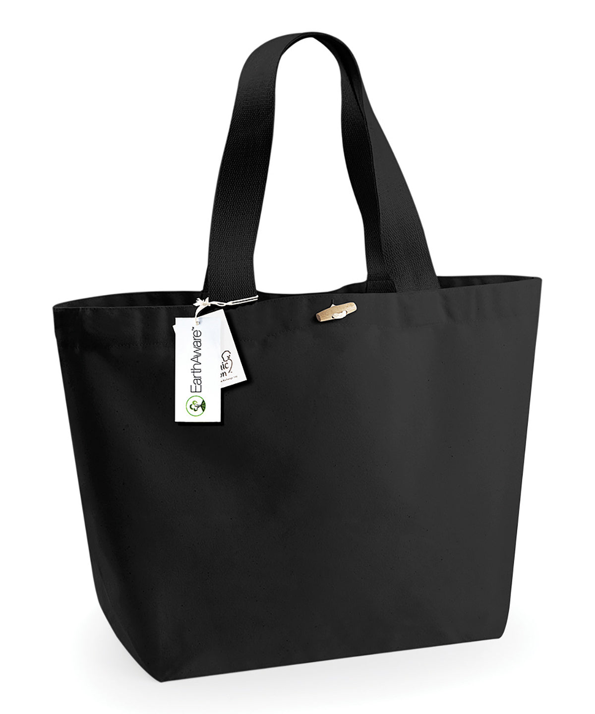 Bags - Ekologisk Väska i 100% Ekologisk Bomull Black One size