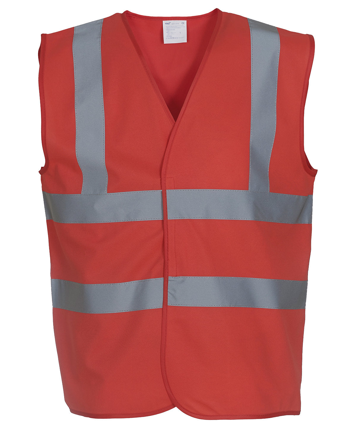 Safety Vests - Hög Synlighetslinne för Alla Yrkesroller Red S