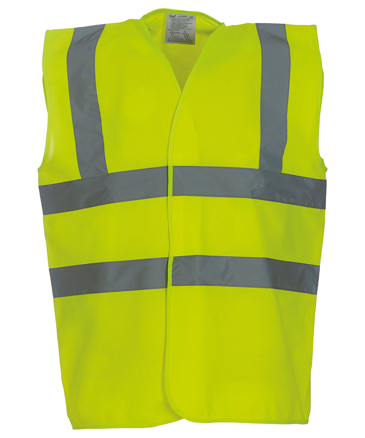 Safety Vests - Hög Synlighetslinne för Alla Yrkesroller Yellow S