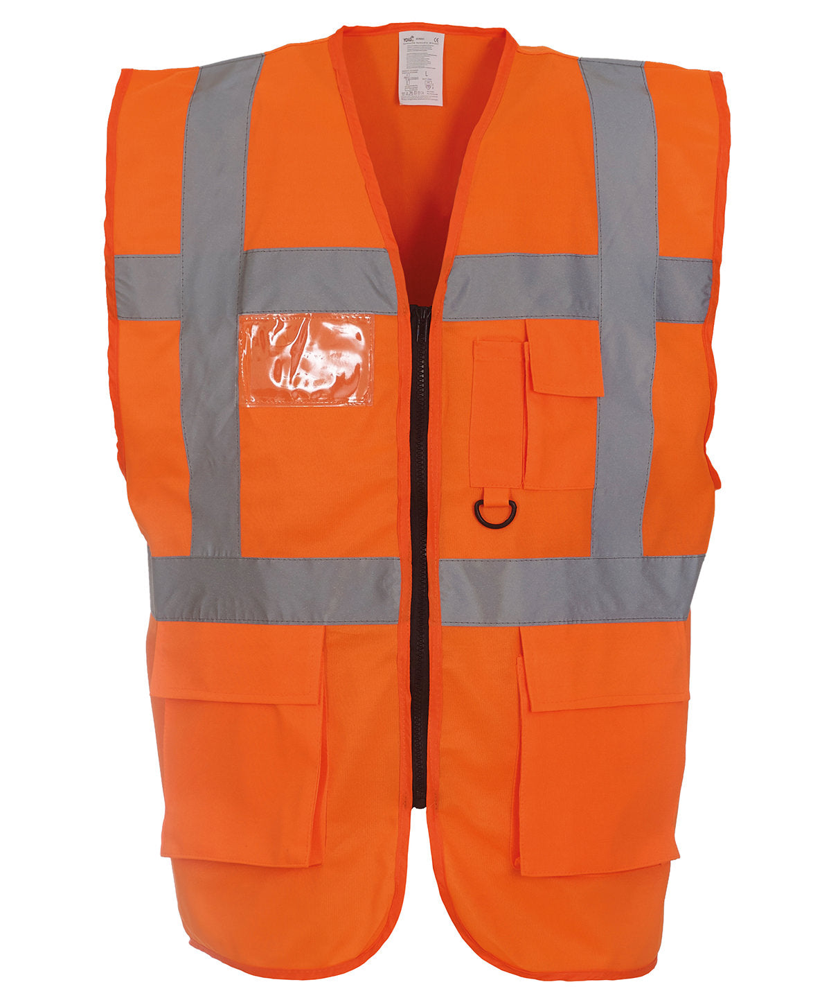 Safety Vests - Multifunktionellt Executive-linne för alla dina behov Orange